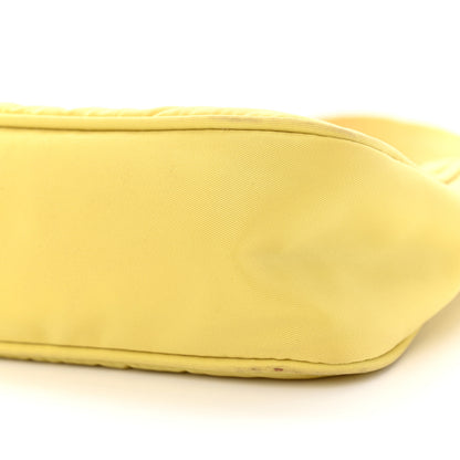 Prada Tessuto Nylon Saffiano Mini Re-Edition 2000 Bag Ananas 10 of 13