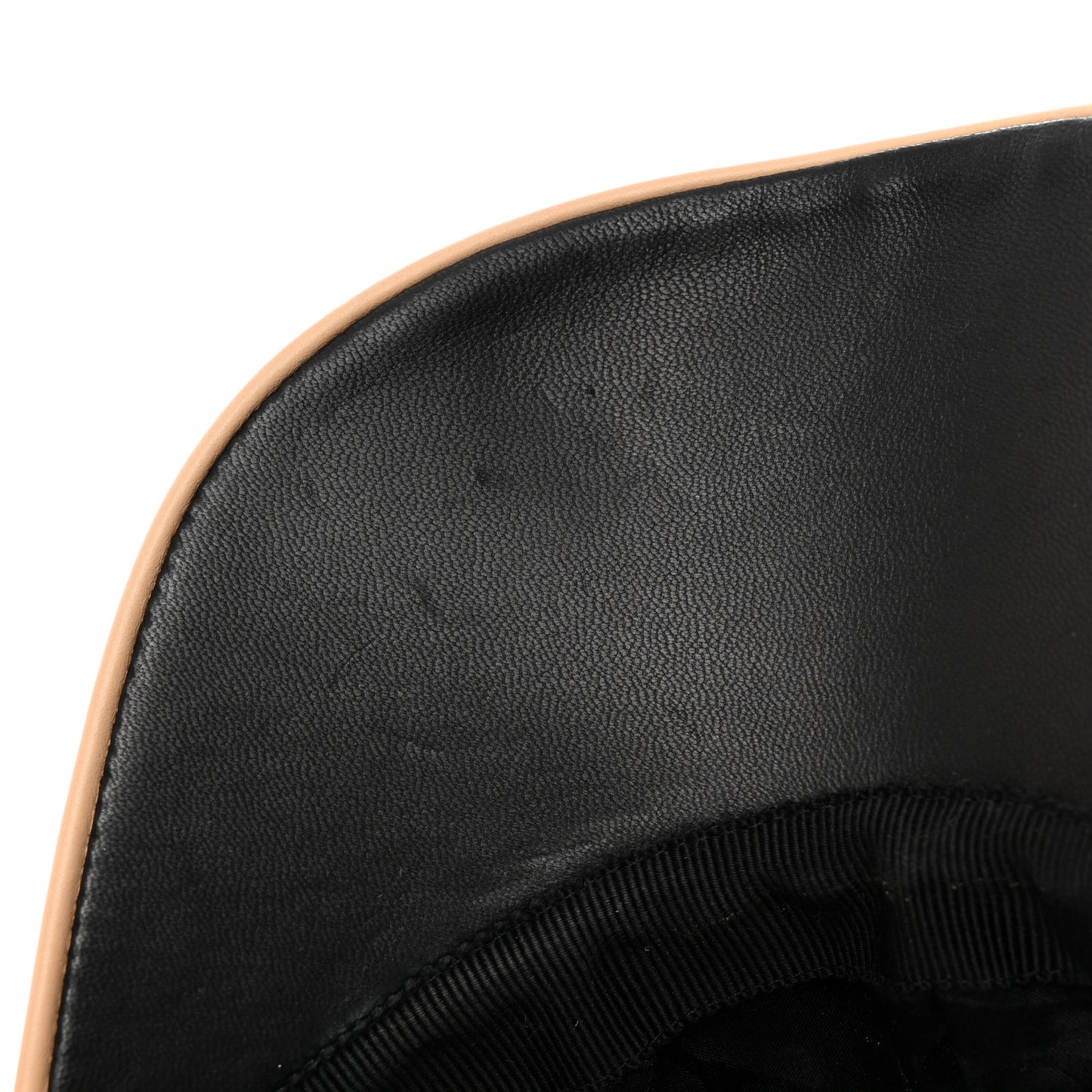 Polyester Silk Monogram LV Get Ready Cap M Black