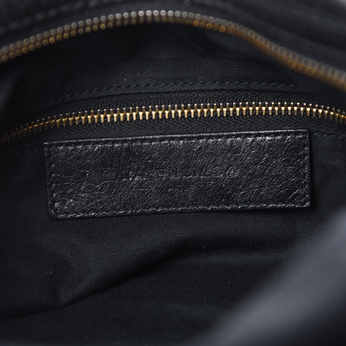 Agneau Giant 12 Gold Hardware Boston Black