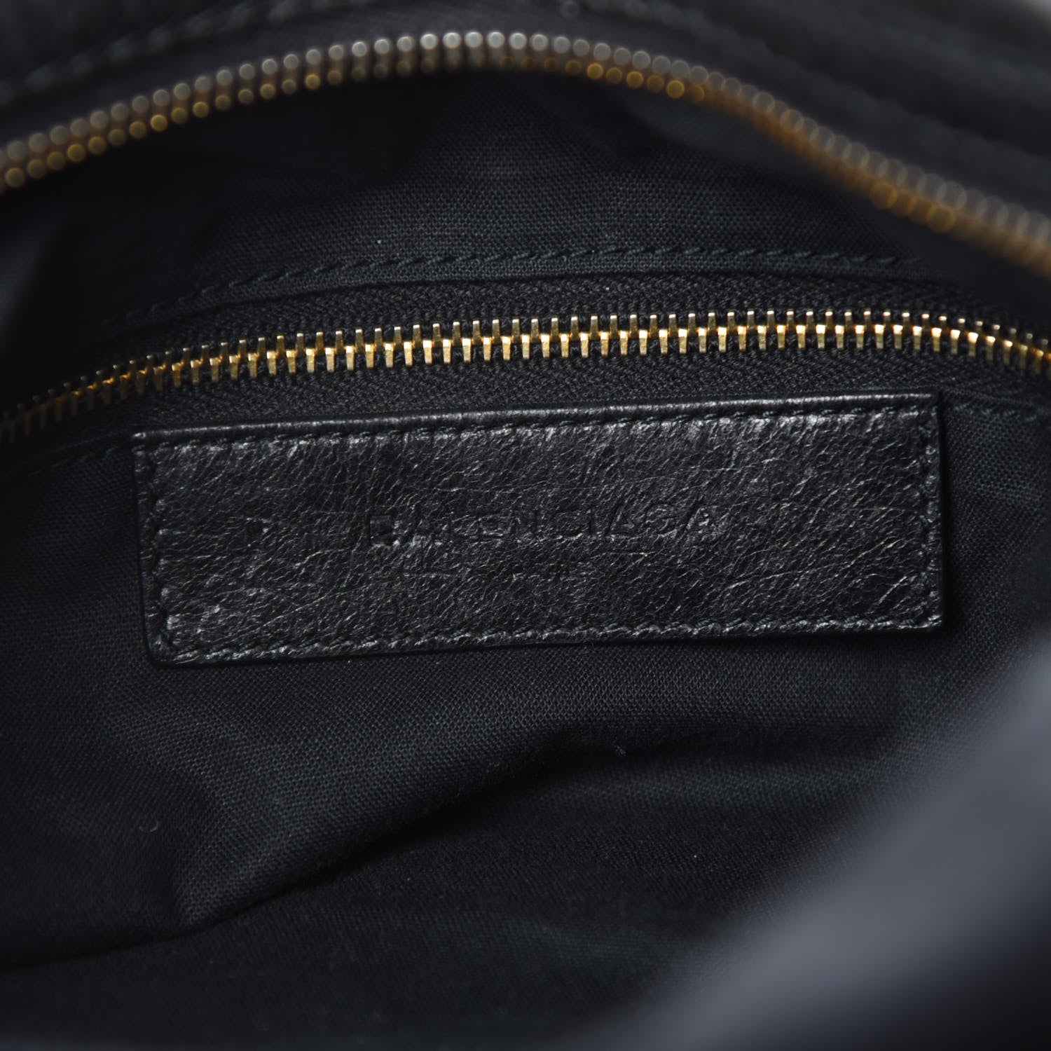 Balenciaga Agneau Giant 12 Gold Hardware Boston Black 9 of 12