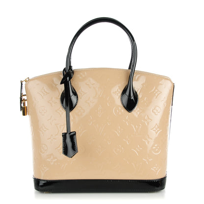 Louis Vuitton Vernis Lockit PM Dune 1 of 7