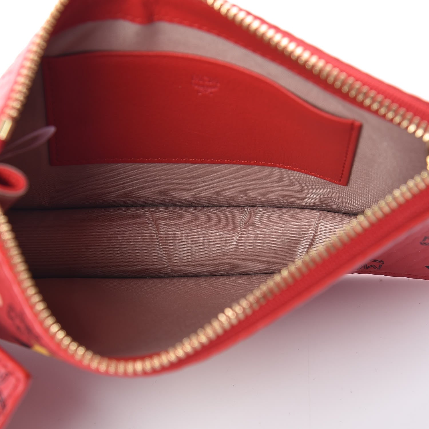 MCM Visetos Year Of The Mouse Multifunction Pouch Viva Red 5 of 6