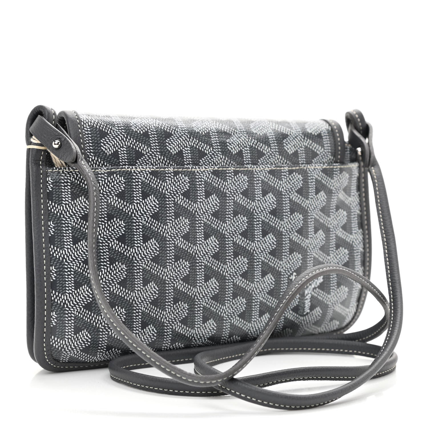 Goyard Goyardine Plumet Wallet Clutch Grey 2 of 7