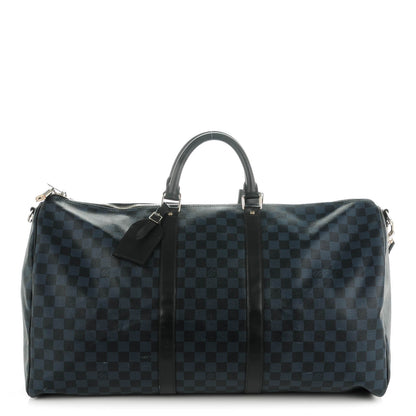 Louis Vuitton Damier Cobalt Keepall Bandouliere 55 1 of 7