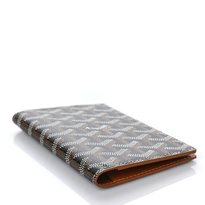 Goyard Goyardine Grenelle Passport Wallet Black Gold 4 of 6