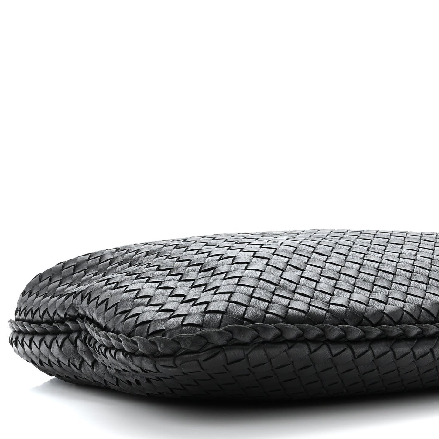Nappa Intrecciato Large Veneta Hobo Black