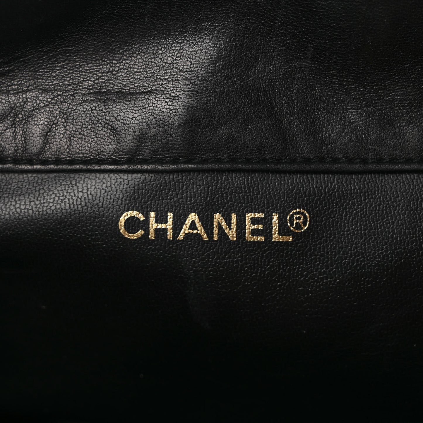 Lambskin Quilted CC Backpack Black