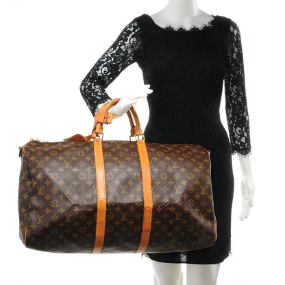 Louis Vuitton Monogram Keepall 55 2 of 13