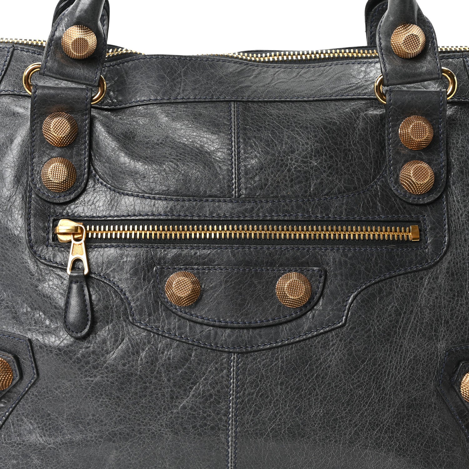 Balenciaga Agneau Giant 21 Gold Hardware Work Bleu Glacier 9 of 11