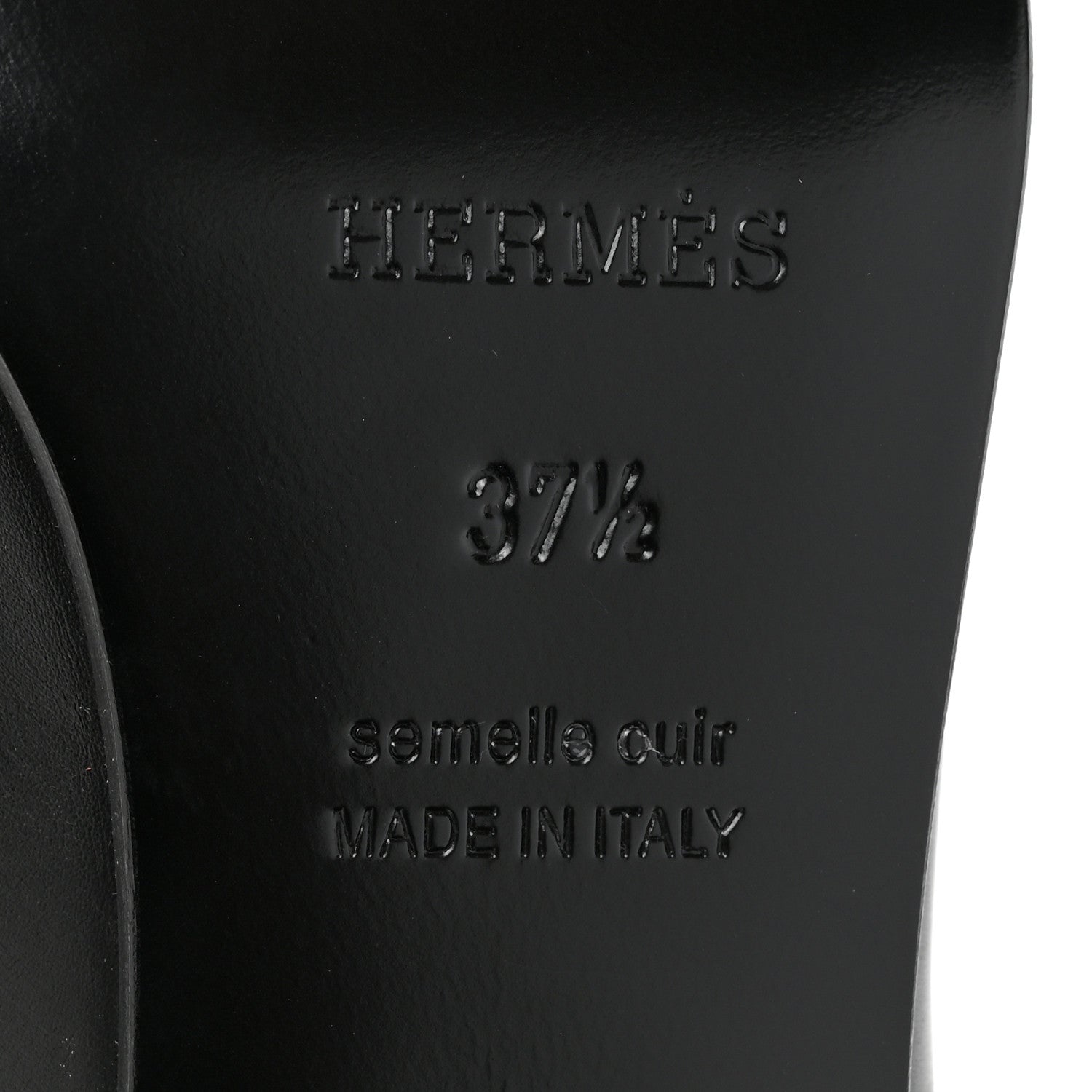 Hermes Calfskin Becky Ankle Boots 37.5 Black 6 of 10