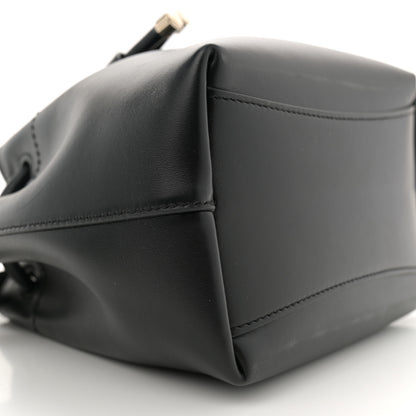 Jimmy Choo Smooth Shiny Calfskin Bon Bon Bucket Bag Black 8 of 11