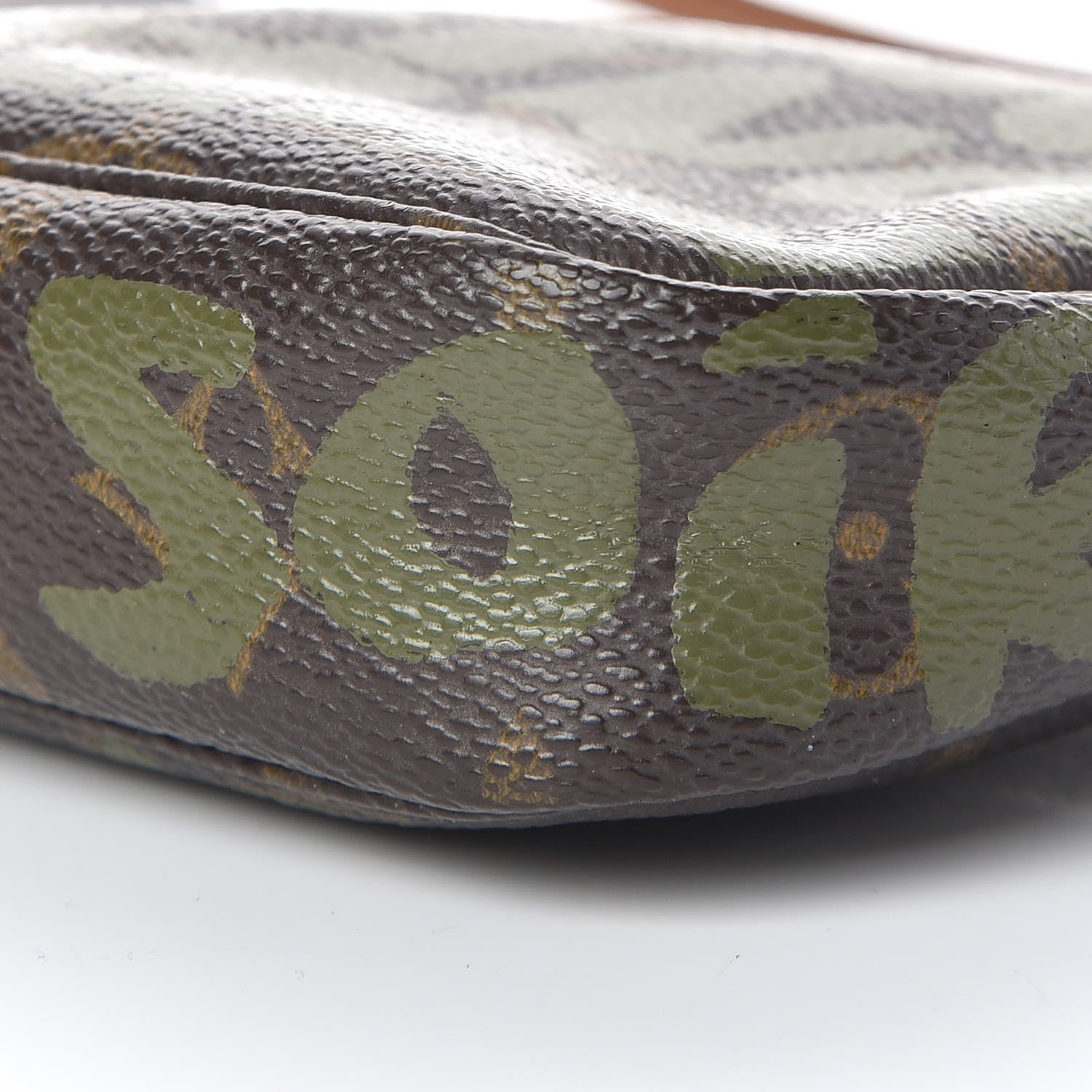 Louis Vuitton Monogram Graffiti Pochette Accessories Kaki 10 of 13