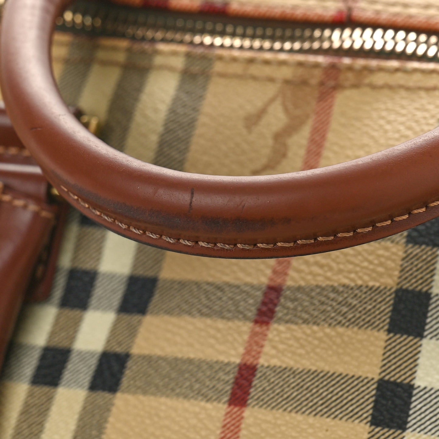Haymarket Check Bowling Bag Brown