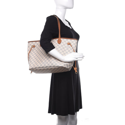 Louis Vuitton Damier Azur Neverfull MM 2 of 17