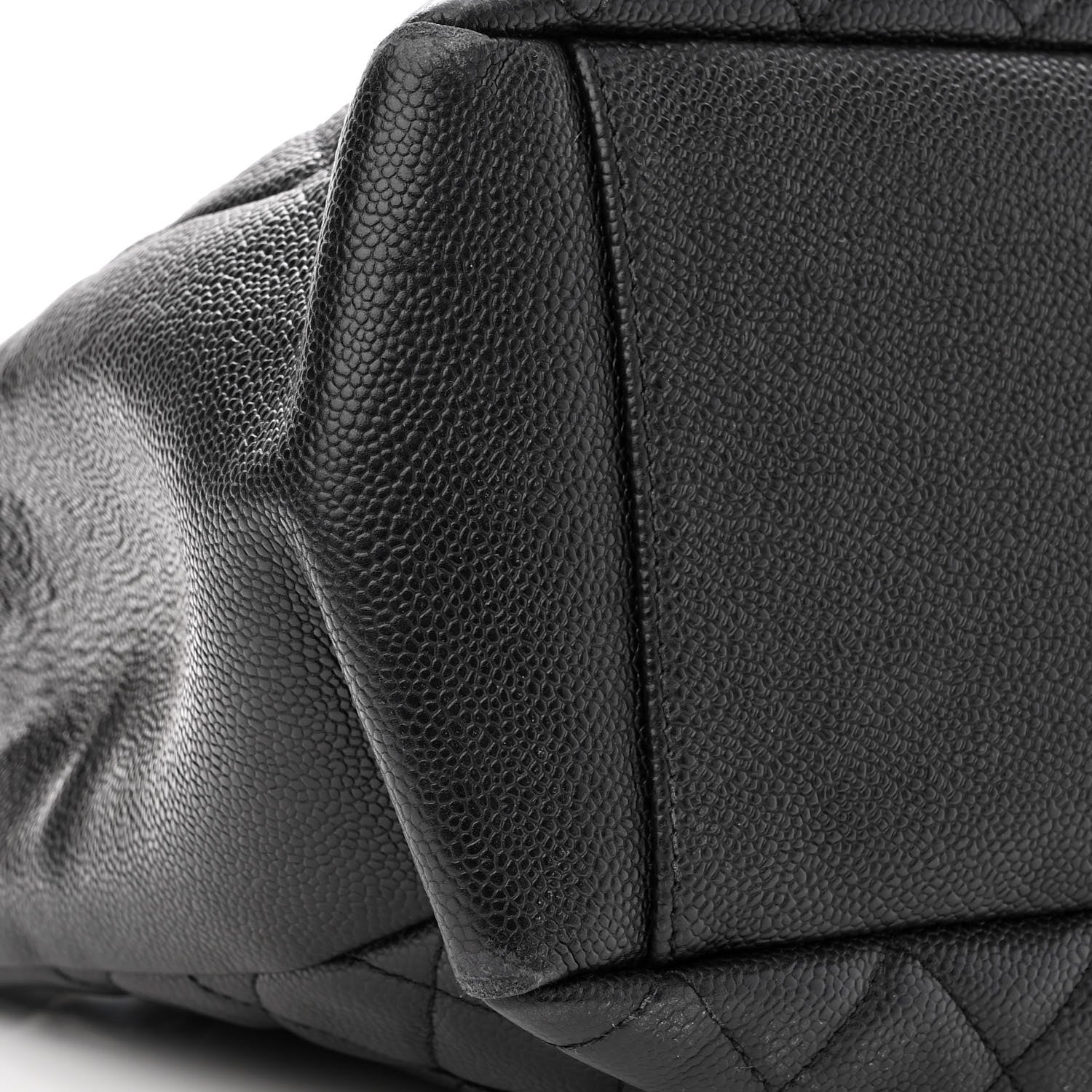 Chanel Caviar Quilted Grand Shopping Tote GST Black 9 of 11