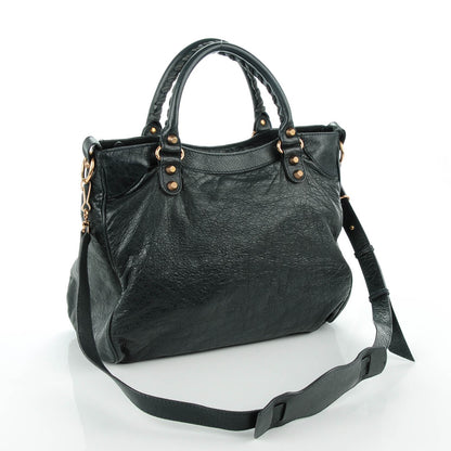 Balenciaga Agneau Giant 12 Rose Gold Hardware Velo Anthracite 3 of 8