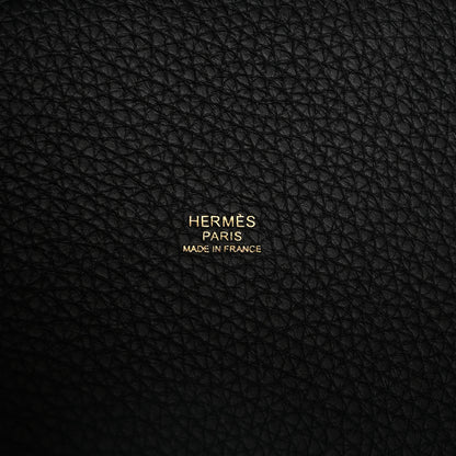 Hermes Taurillon Clemence Picotin Lock 18 PM Black 6 of 10