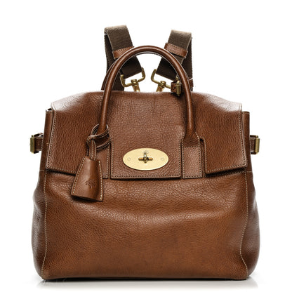 Mulberry Natural Leather Cara Delevigne Convertible Satchel Oak 1 of 11