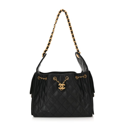 Chanel Caviar Quilted Small Chanel 25 Handbag Black 1 of 9