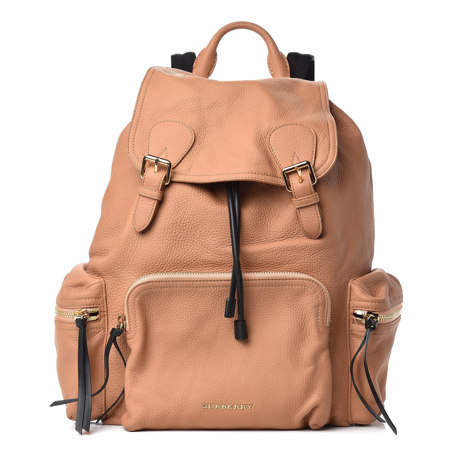 Burberry Deerskin Medium Rucksack Backpack Pale Apricot 1 of 10