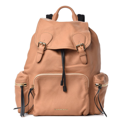 Burberry Deerskin Medium Rucksack Backpack Pale Apricot 1 of 10