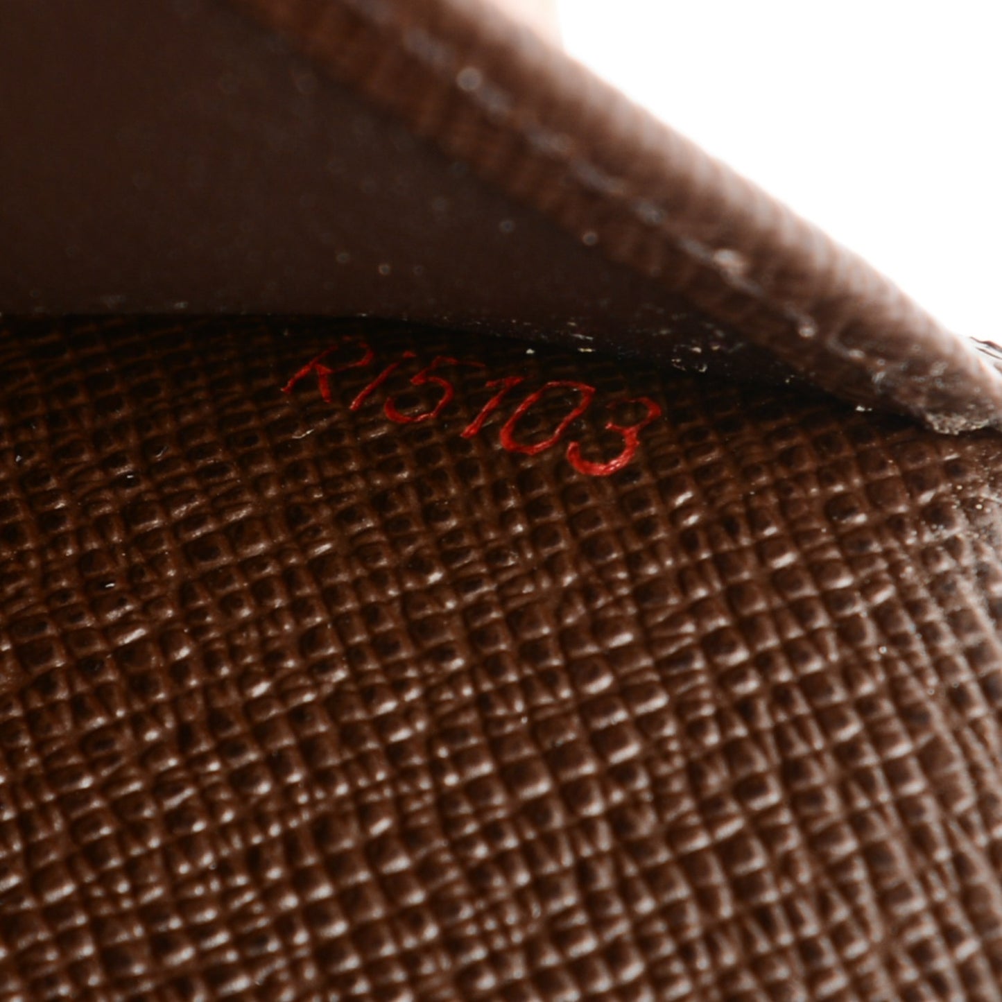 Damier Ebene Large Ring Agenda Cover