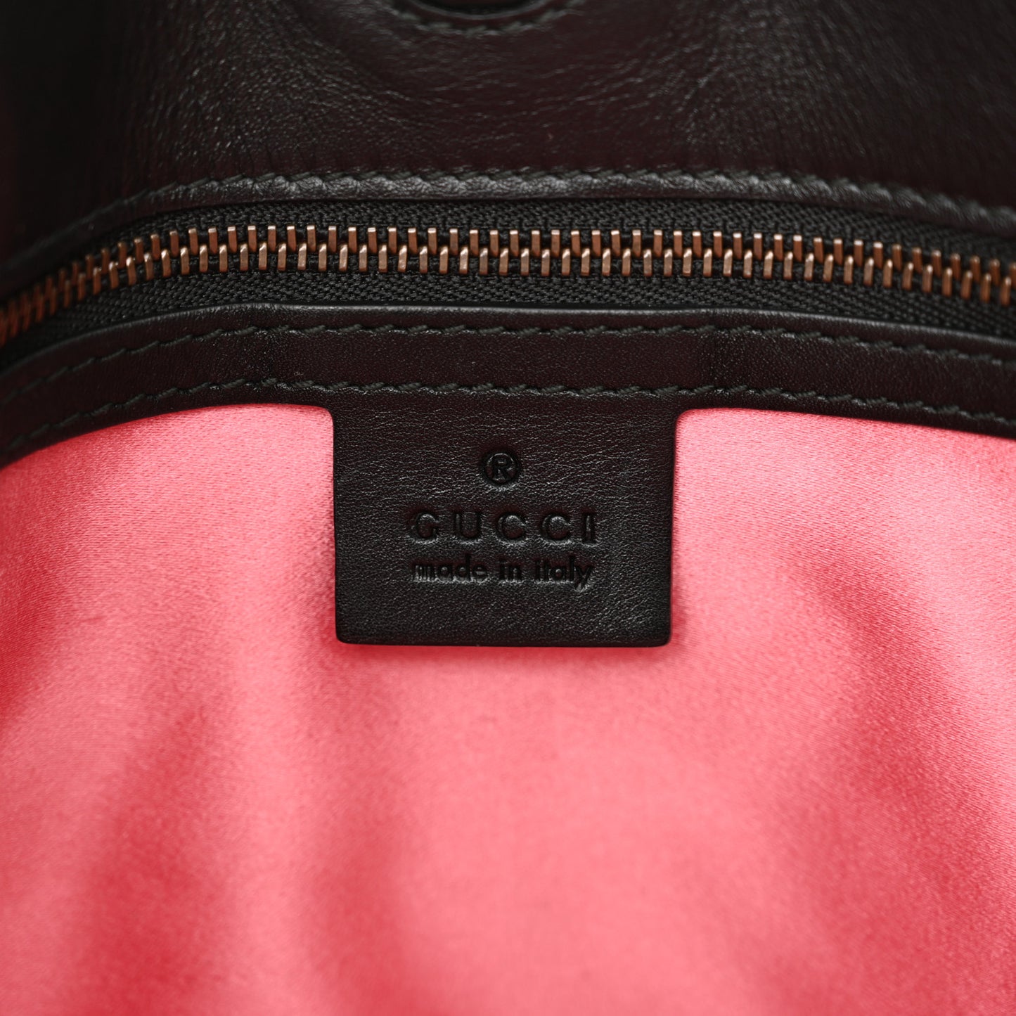 Calfskin Matelasse Medium GG Marmont Open Top Shoulder Bag Black White