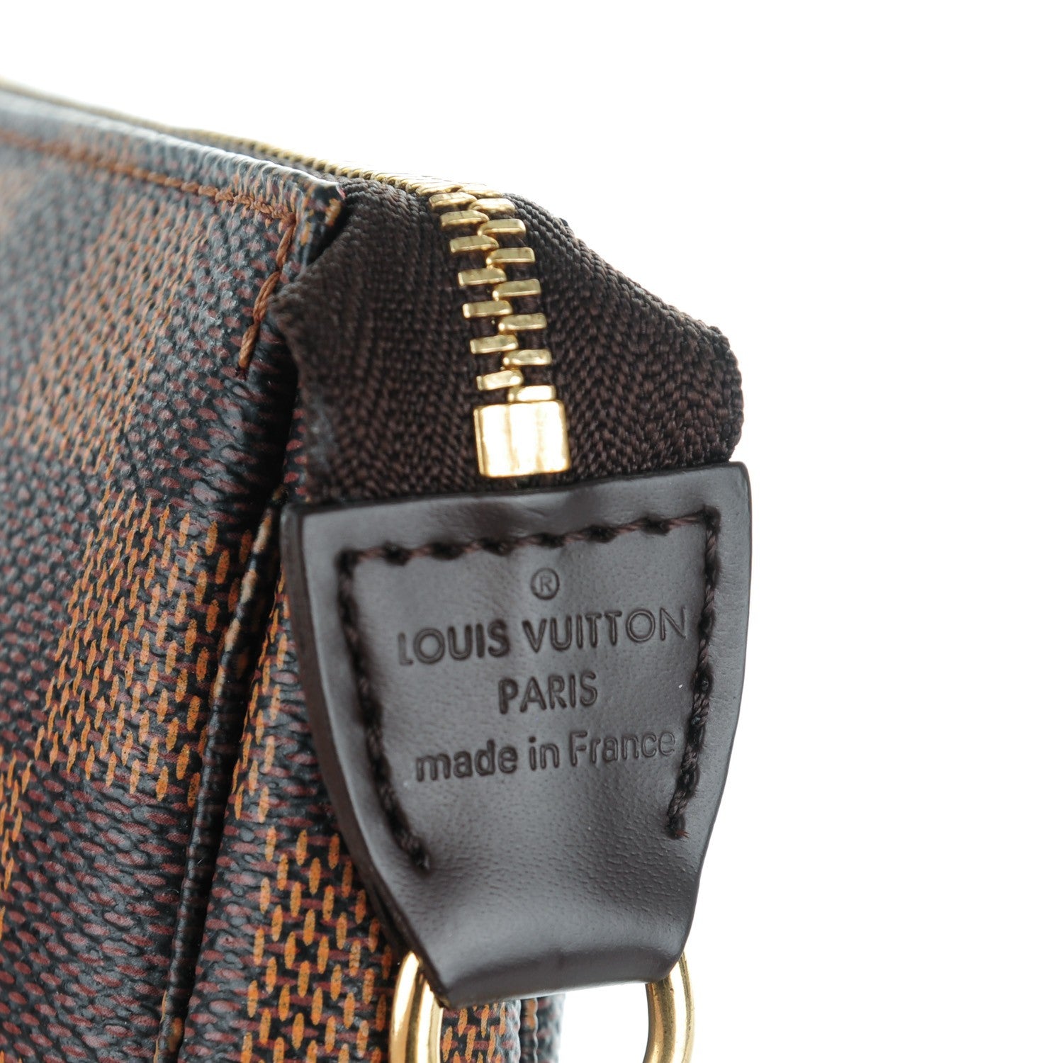 Louis Vuitton Damier Ebene Mini Pochette Accessories 6 of 7