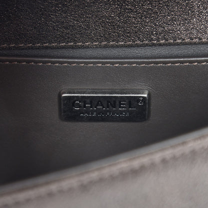 Chanel Metallic Lizard Iridescent Calfskin Small Boy Flap Bronze 5 of 7