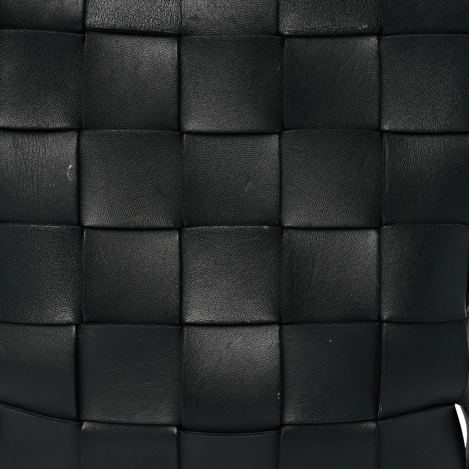 Bottega Veneta Lambskin Maxi Intrecciato Cassette Messenger Black 7 of 15