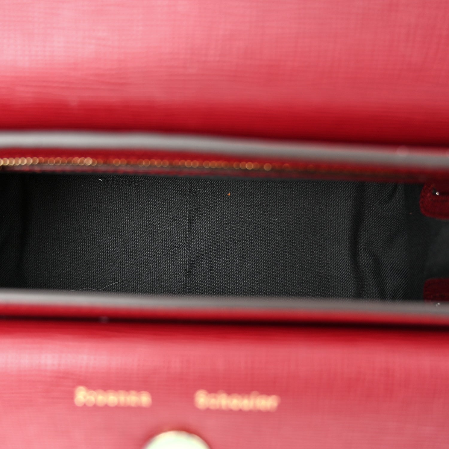 Proenza Schouler New Linosa Mini PS11 Classic Shoulder Bag Flame Red 5 of 10