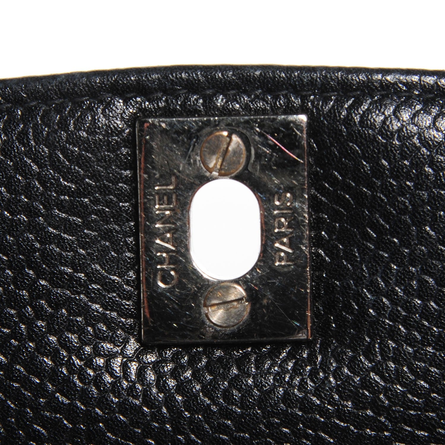 Chanel Caviar Quilted Jumbo Single Flap Black 6 of 9
