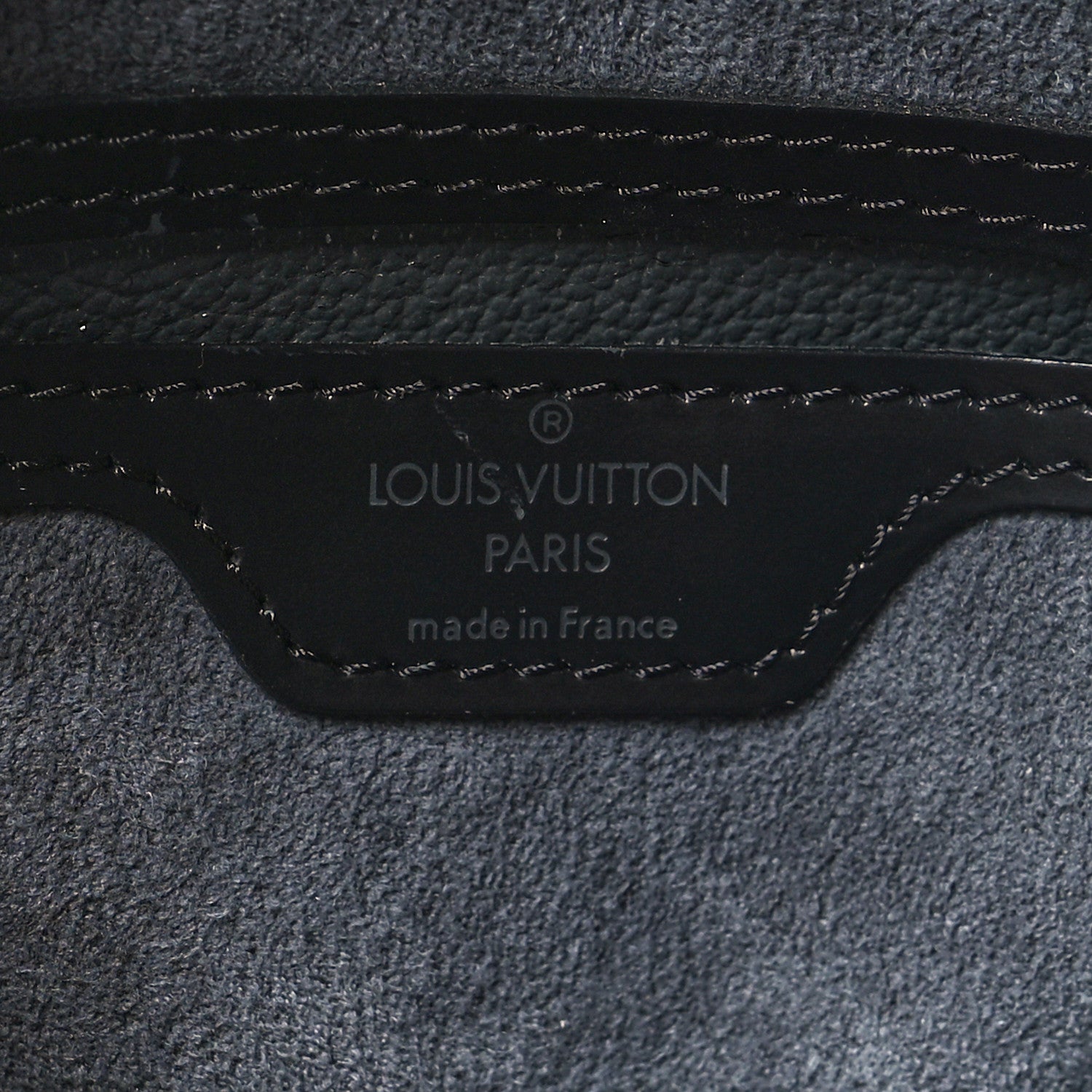 Louis Vuitton Epi Mabillon Backpack Black 6 of 9
