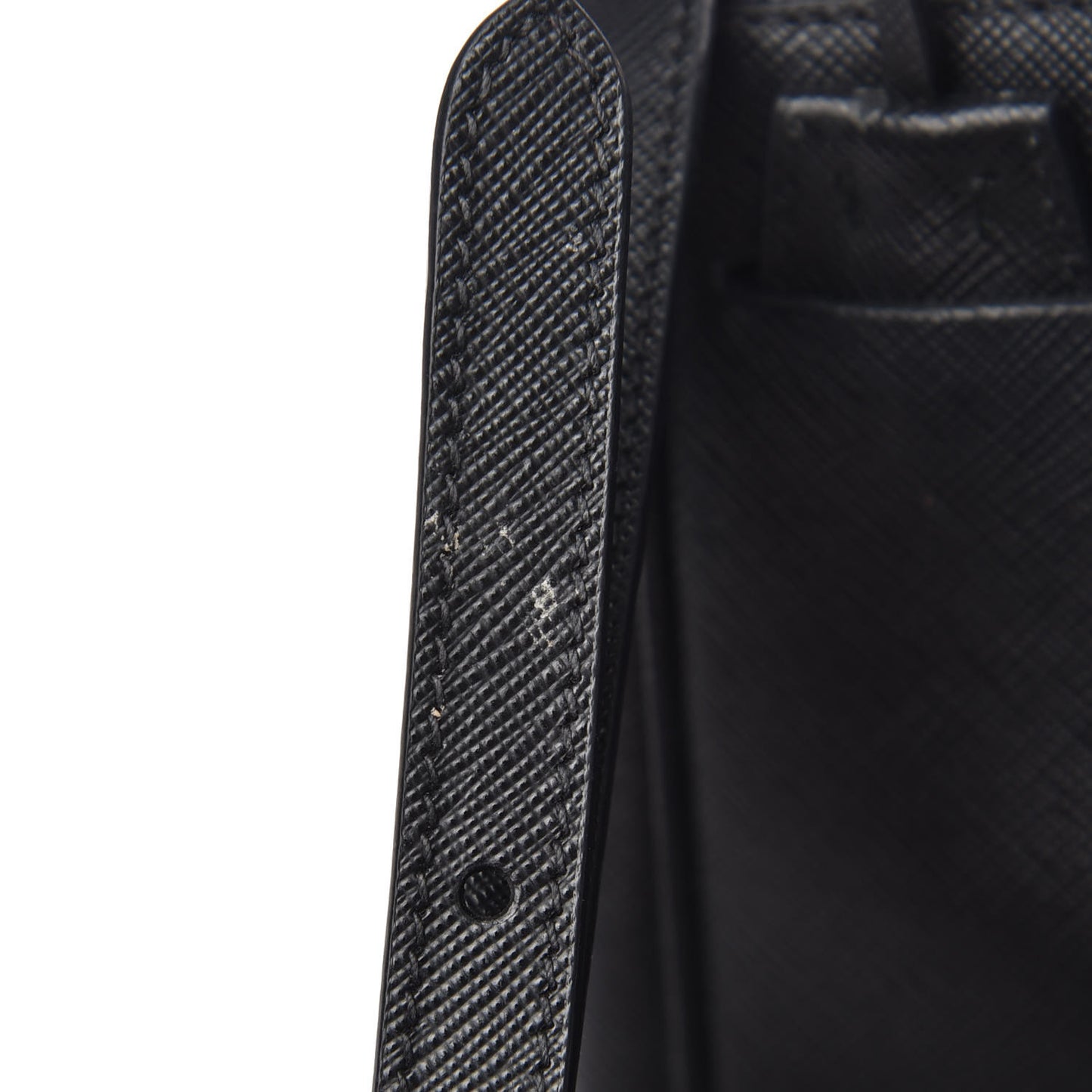 Saffiano Small Galleria Double Zip Tote Black