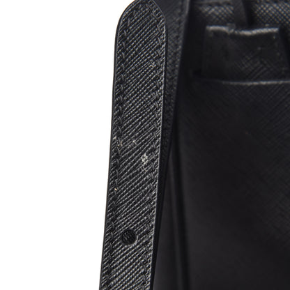 Prada Saffiano Small Galleria Double Zip Tote Black 14 of 16