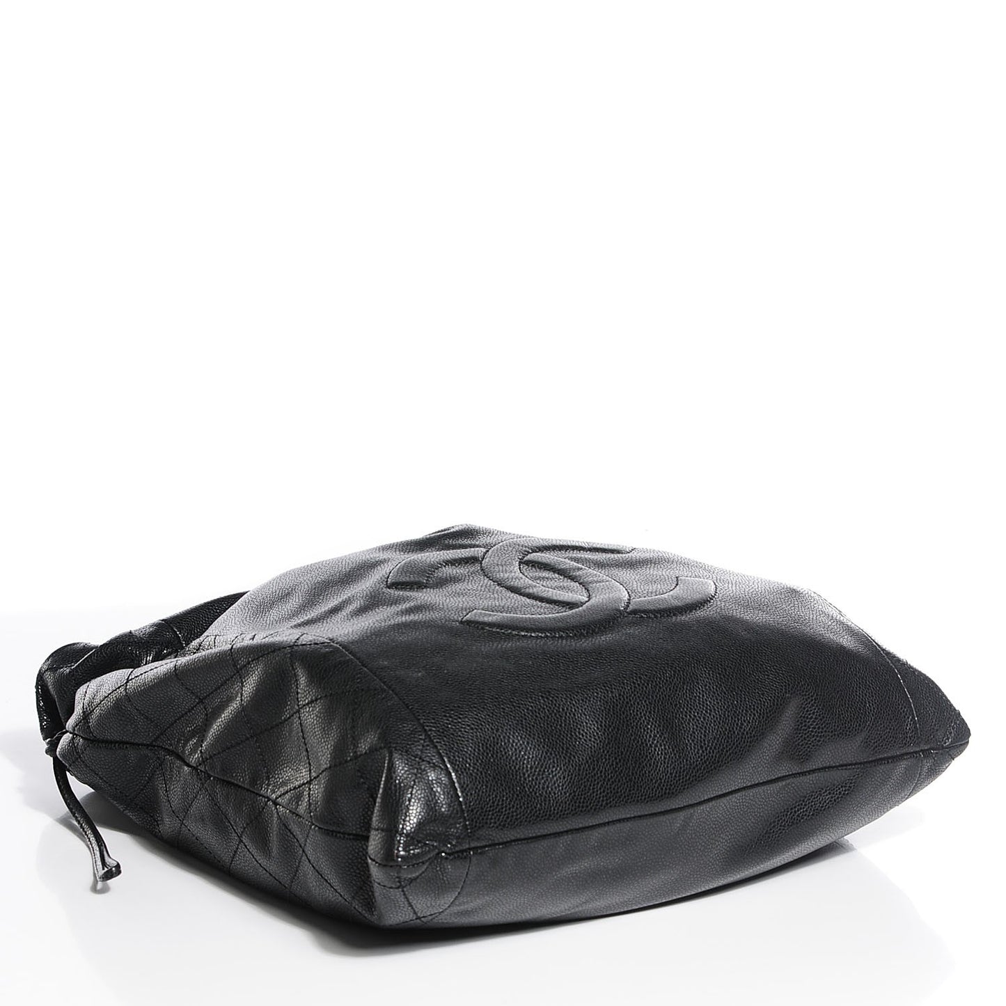 Caviar 31 Drawstring Tote Black