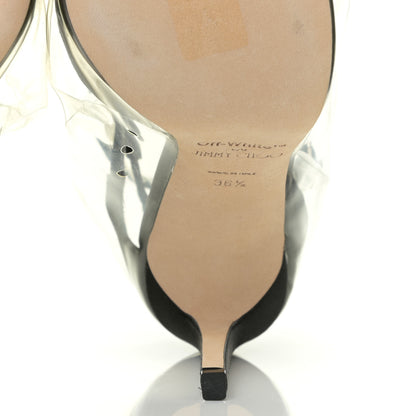 Jimmy Choo x OFF-WHITE Satin TPU Claire 100 Pumps 36.5 Black 10 of 11