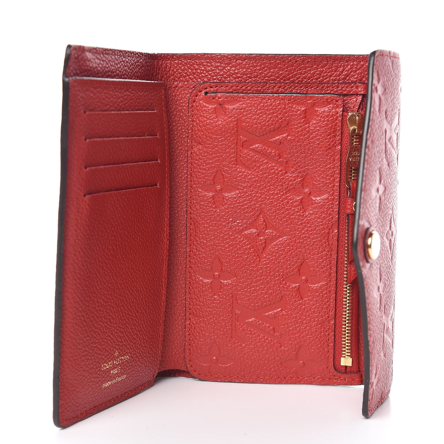 Empreinte Compact Curieuse Wallet Cherry