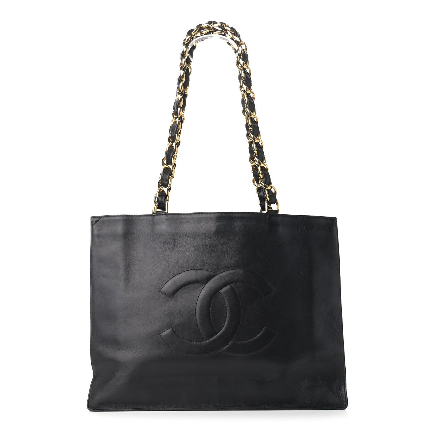 Lambskin CC Tote Black
