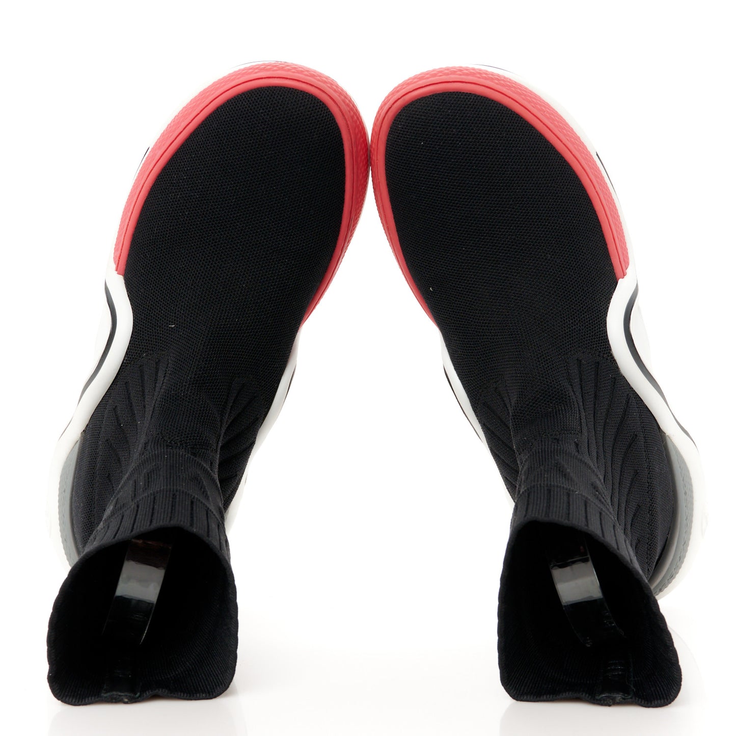 Stretch Textile LV Archlight Sneaker Boots 37 Fuchsia Black