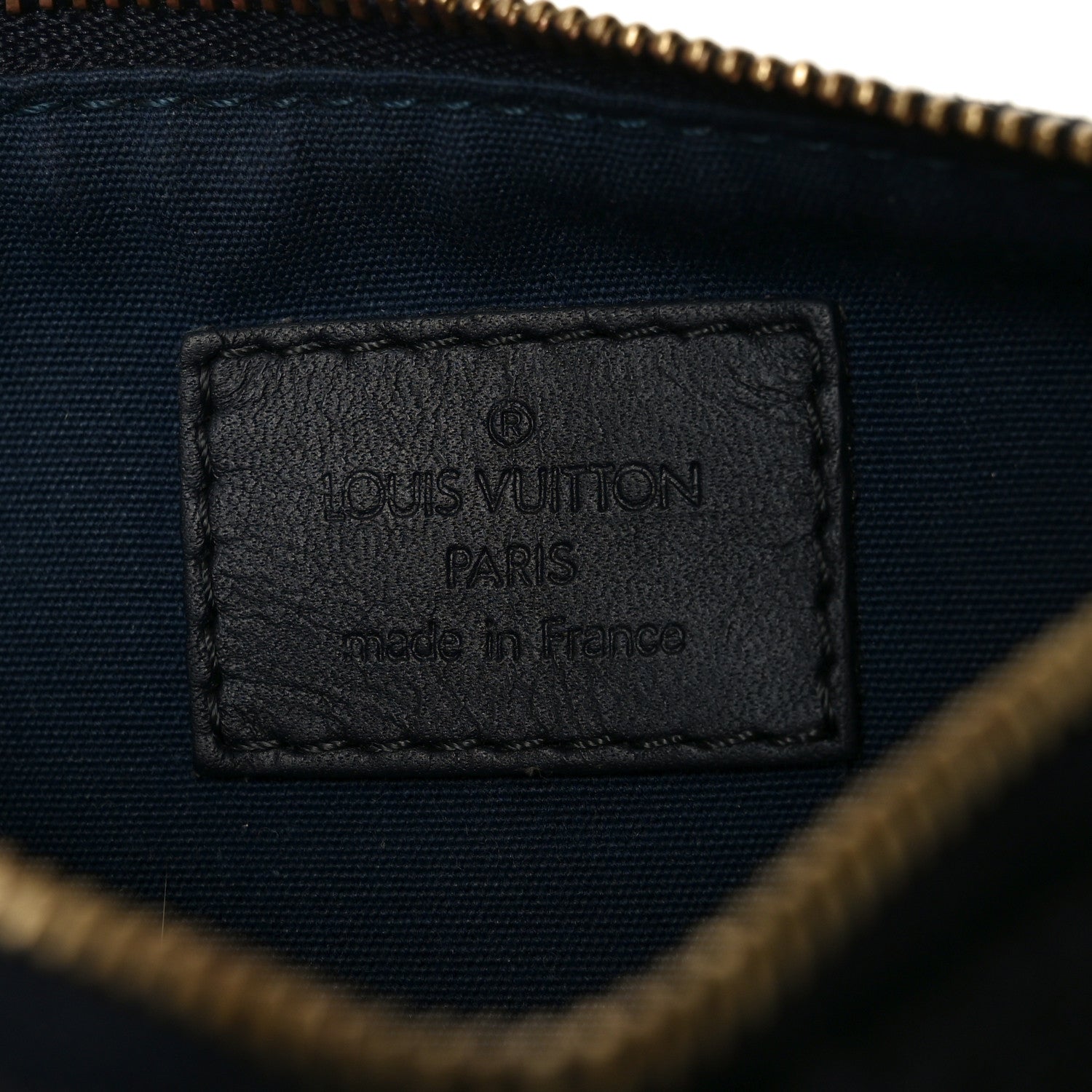Louis Vuitton Mini Monogram Anne Sophie Pochette Clutch Bleu 6 of 6