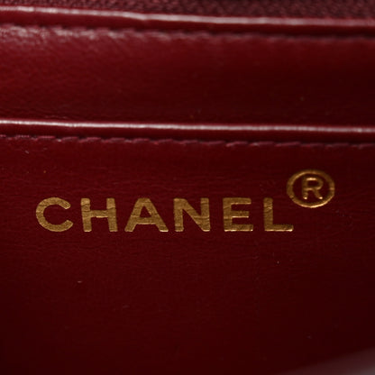 Chanel Lambskin Vertical Quilted Medium Single Flap Black 5 of 9