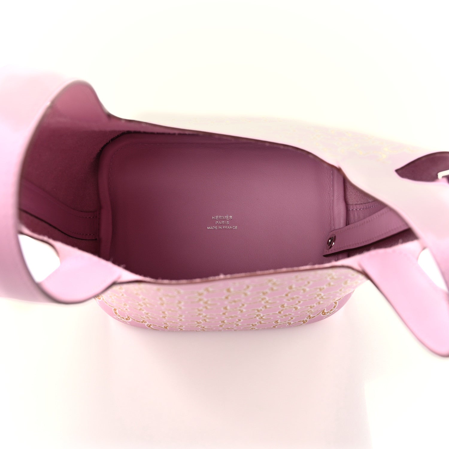 Hermes Swift Micro Lucky Daisy Picotin Lock Mauve Sylvestre 5 of 9