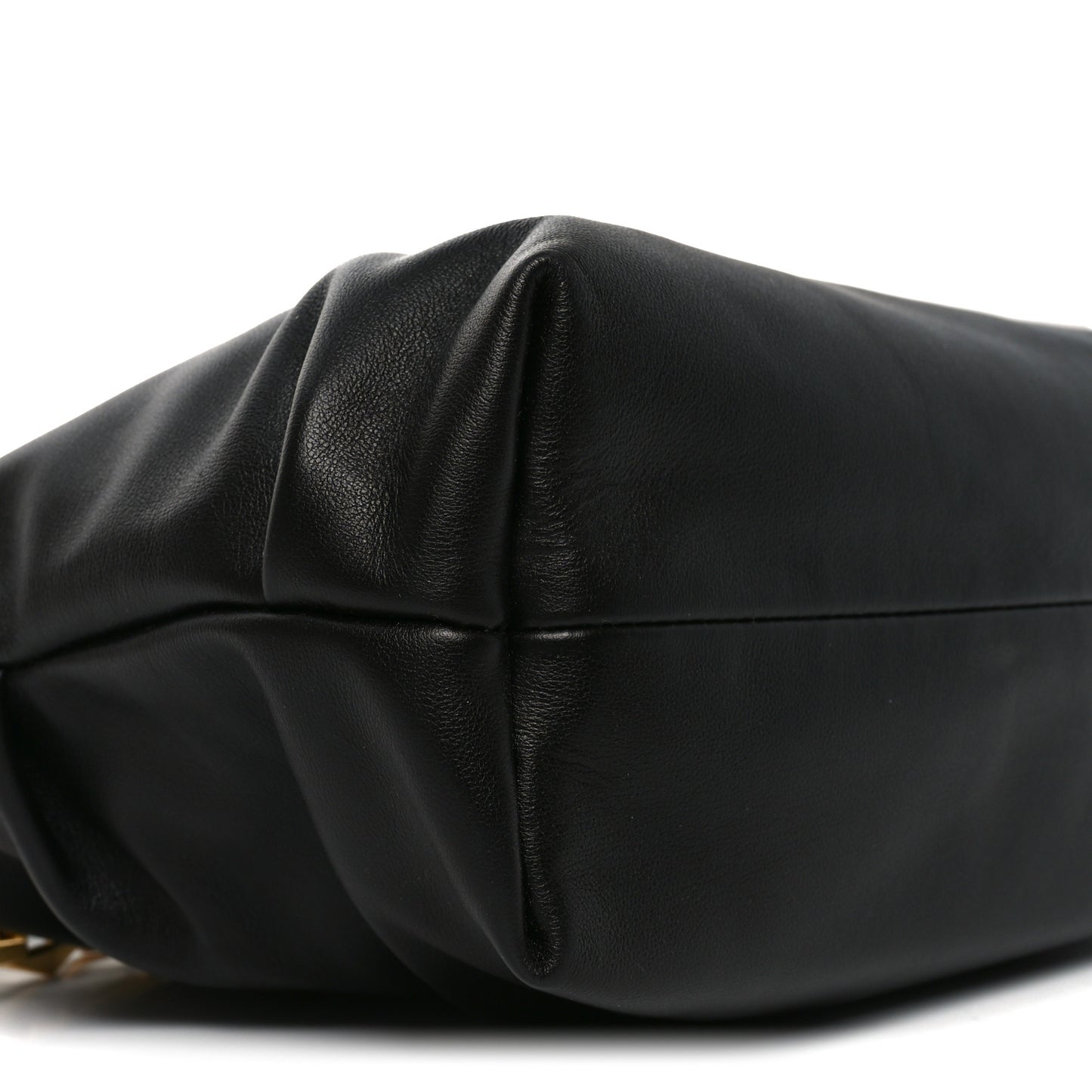 Soft Calfskin Small Diamond Hobo Black