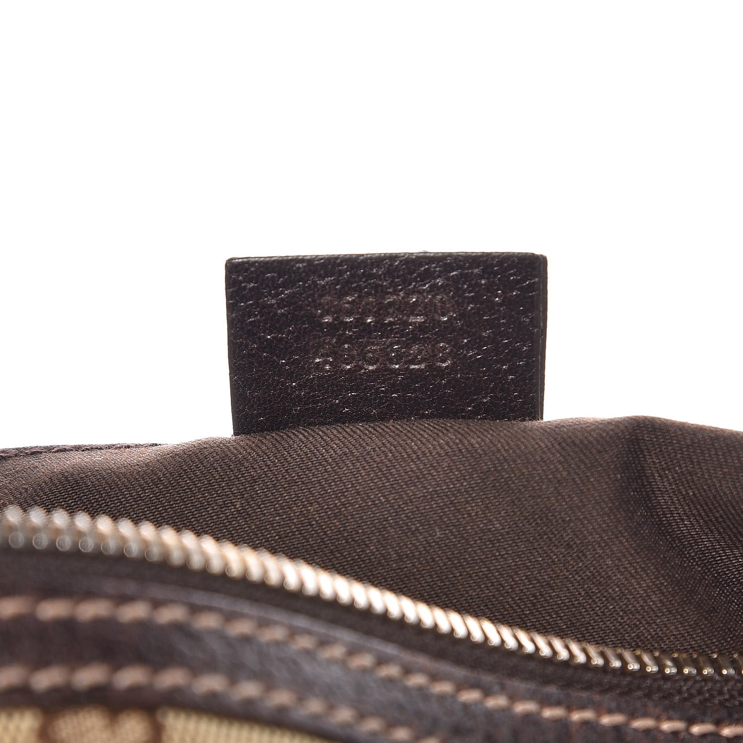 Gucci Monogram Small Princy Satchel Dark Brown 7 of 9