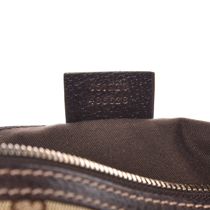 Gucci Monogram Small Princy Satchel Dark Brown 7 of 9