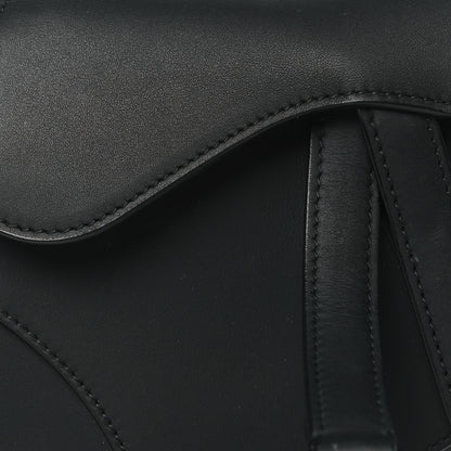 Christian Dior Ultra Matte Calfskin Mini Saddle Bag Black 8 of 11