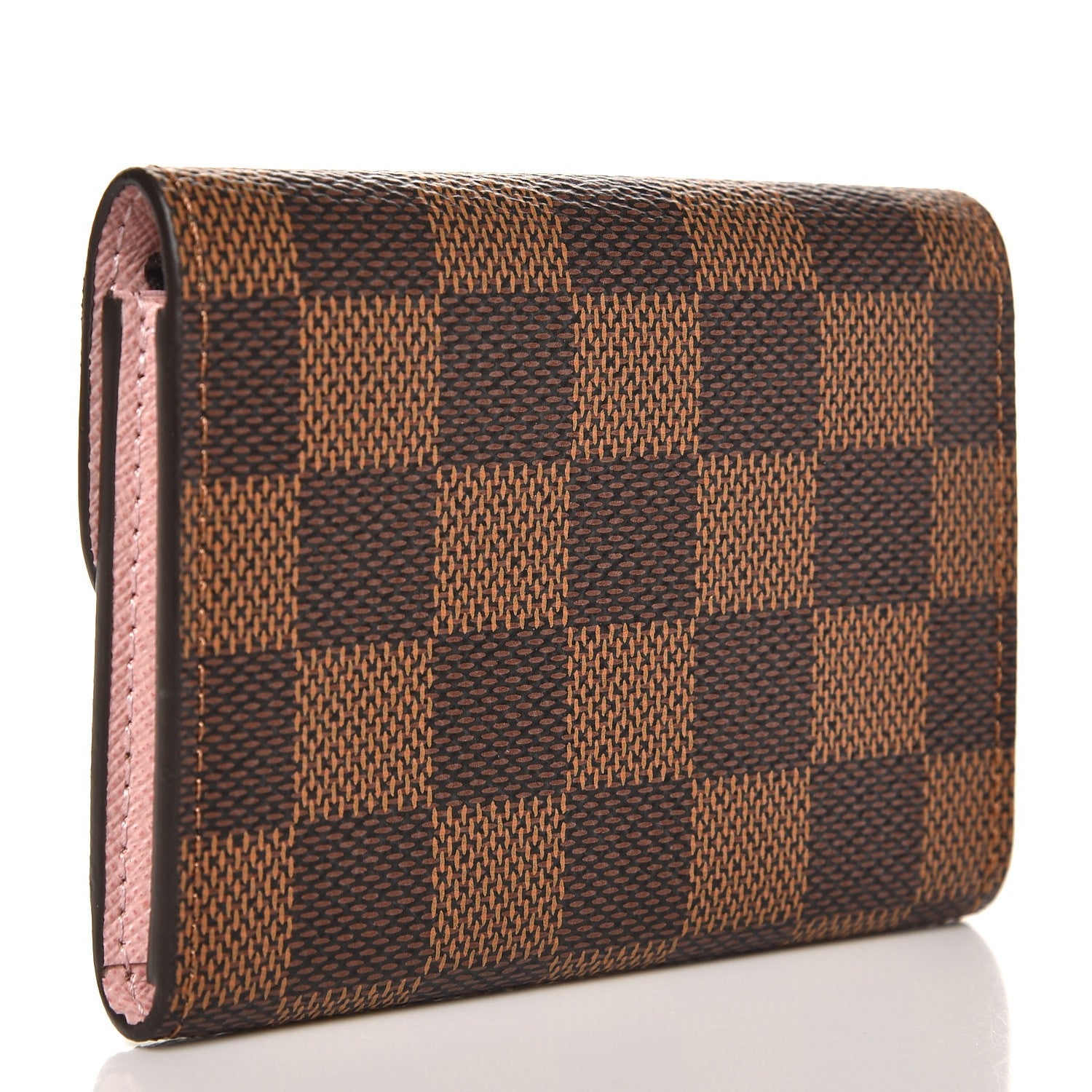 Louis Vuitton Damier Ebene Rosalie Coin Purse Rose Ballerine 3 of 6