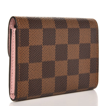 Louis Vuitton Damier Ebene Rosalie Coin Purse Rose Ballerine 3 of 6