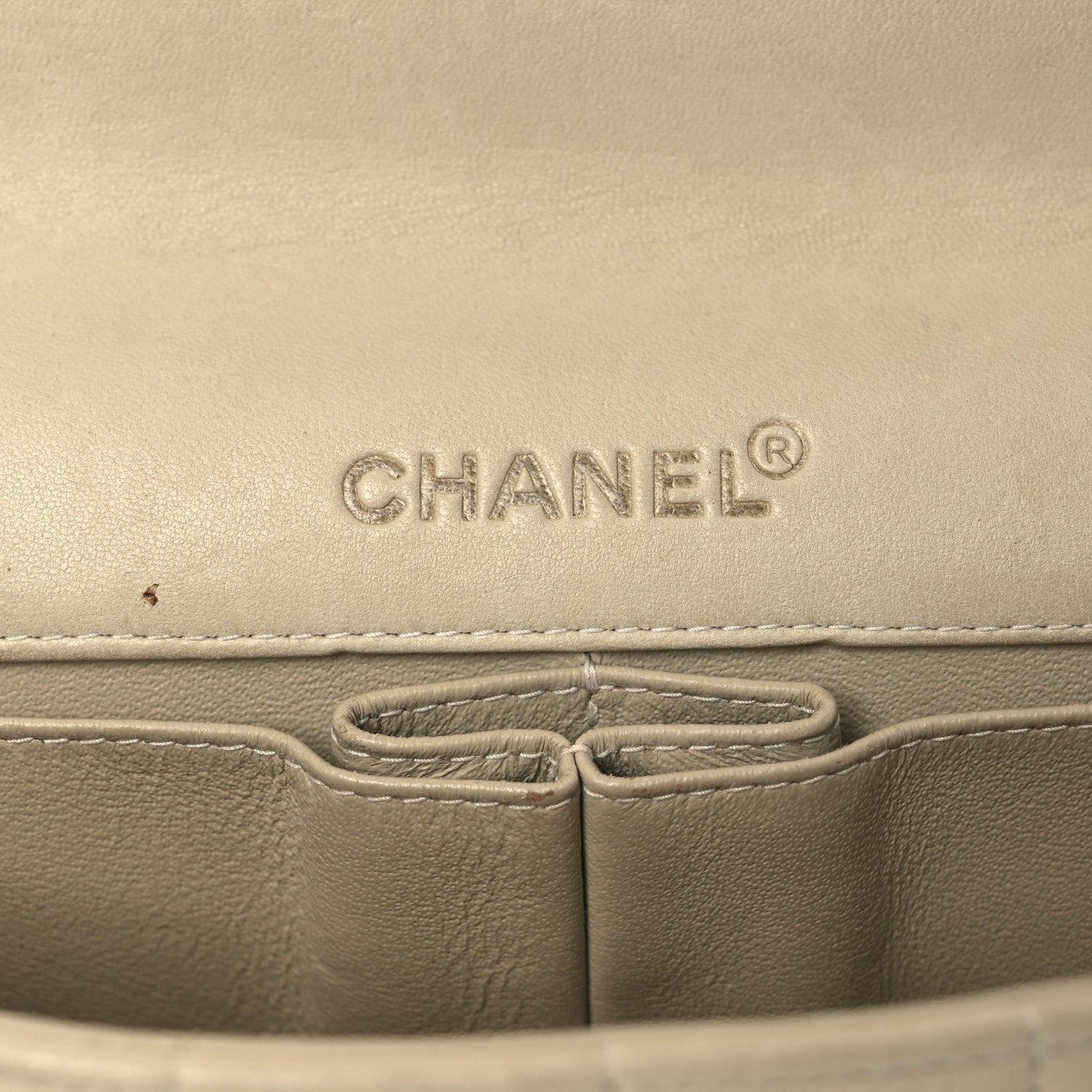 Chanel Lambskin East West Chocolate Bar Flap Ivory 6 of 16